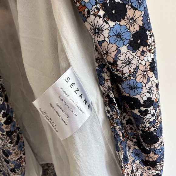 Sezane Amber wrap Dress 40 - Picture 8 of 9